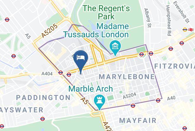 London - Luxury Stay Marylebone Maps