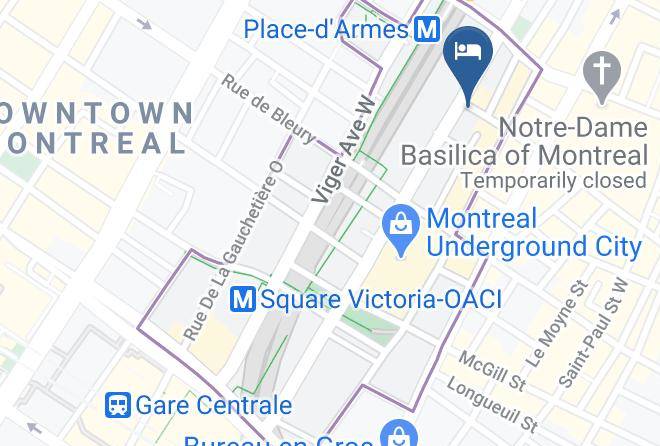 Montreal - Luxurymontrealsuites Maps