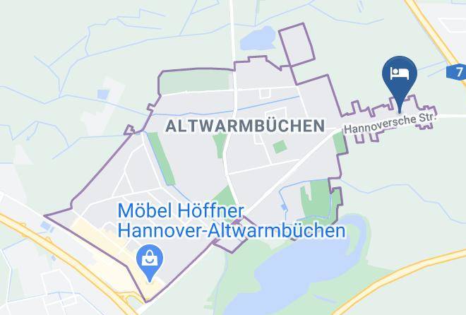 Stadt Hannover - Luxusferienhaus Isernhagen Maps