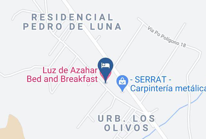 Castellon - Luz De Azahar Bed And Breakfast Maps