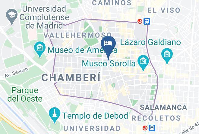 Madrid - Luz De Chamberi Maps