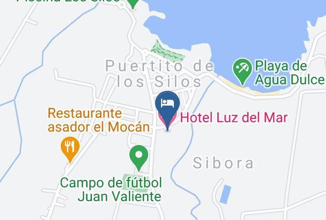 Santa Cruz De Tenerife - Hotel Luz Del Mar Maps