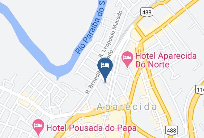 Aparecida - Luz Do Mundo Hotel Maps