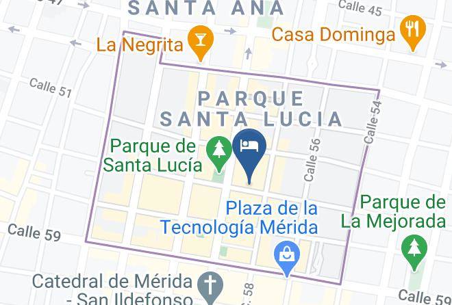 Merida - Luz En Yucatan Maps