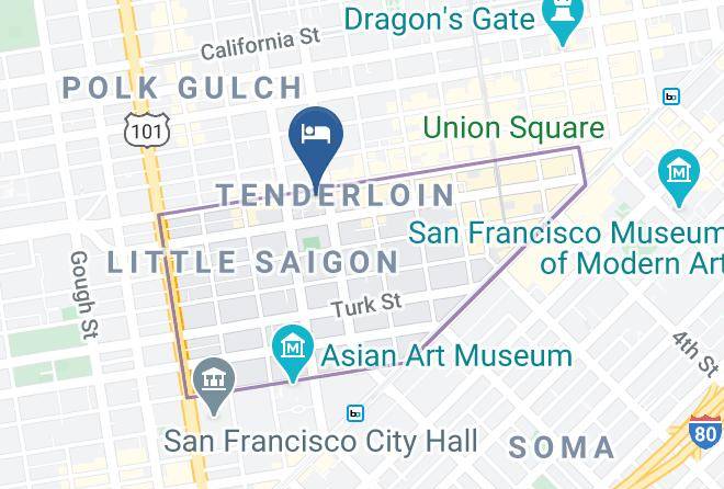 San Francisco - Luz Hotel Maps