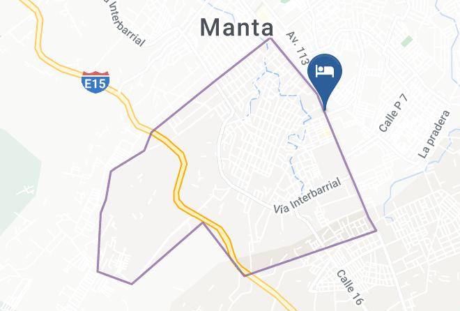 Manta - Luz De Aurora Hotel Maps