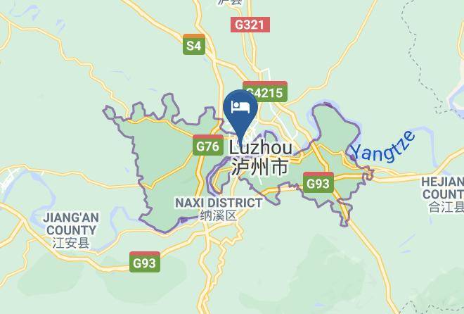 Luzhou - Luzhou Fengzeyuan Hotel Maps