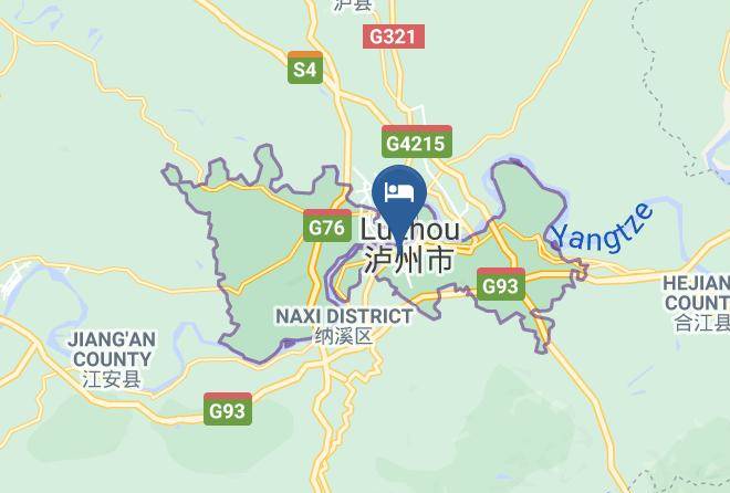 Luzhou - Luzhou Zhongcheng Hotel Maps