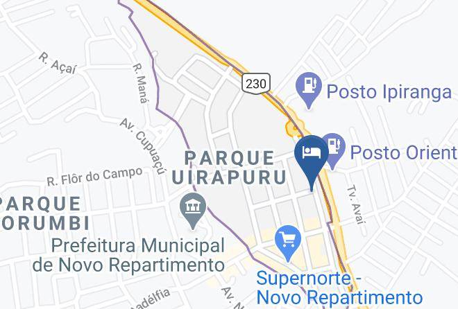 Novo Repartimento - Luzidony Hotel Maps