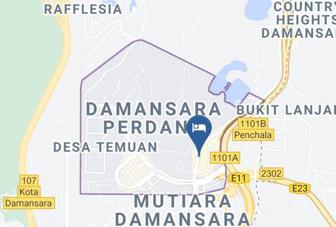 Luzzeri Suite Empire Damansara Map