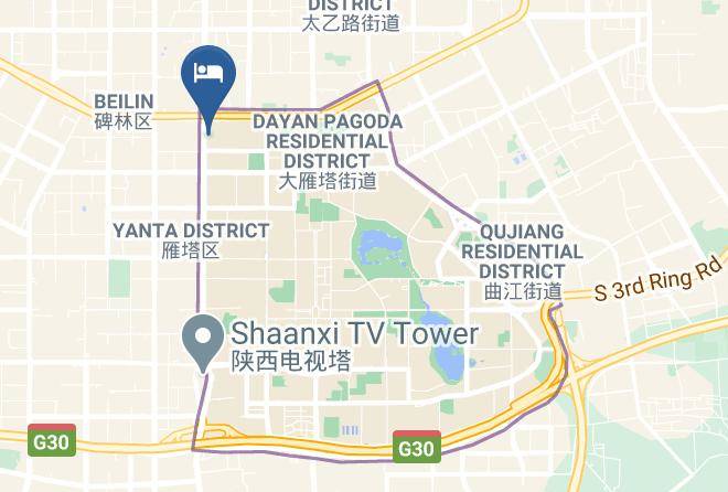 Xi An - Lvbeike Hotel Maps