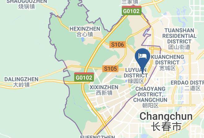 Changchun - Lvdao Business Hotel Changchun Maps