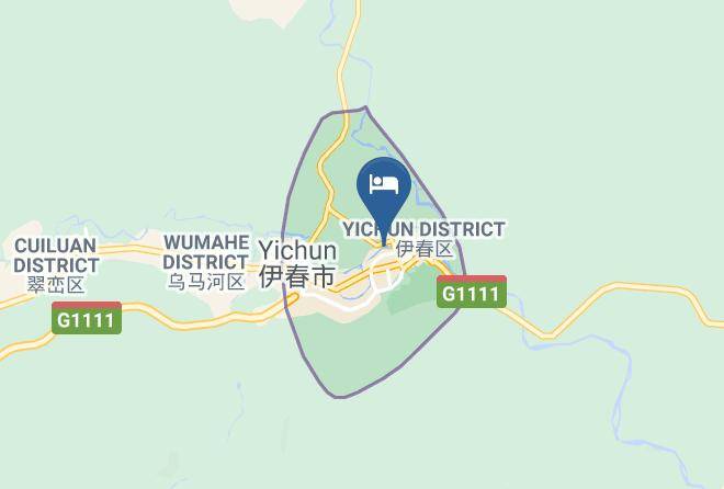Yichun - Lvdao International Leisure Hotel Maps