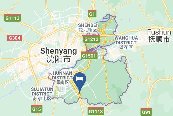 Shenyang - Lvhang Express Hotel Maps