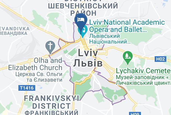 Lviv - Lviv Hotel Maps