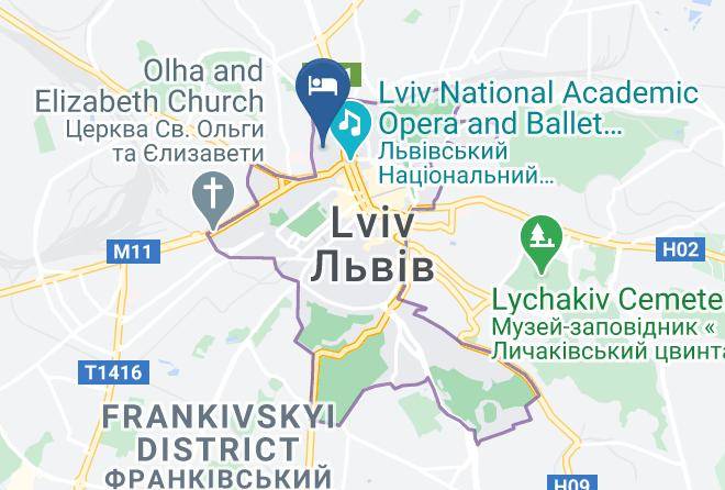 Lviv - Lviv Tsentr Kvartyra Tamanska Maps