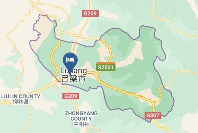 Lvliang - Lvliang Oriental Lily Hotel Maps
