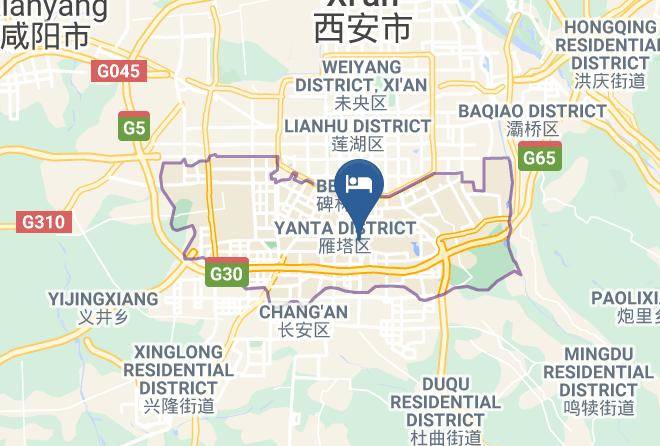 Xi An - Lvting Express Hotel Maps