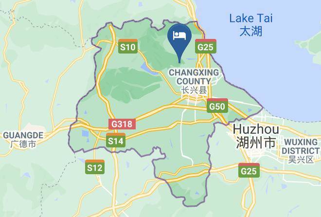 Huzhou - Lvye Xianzong Manzhu Resort Maps