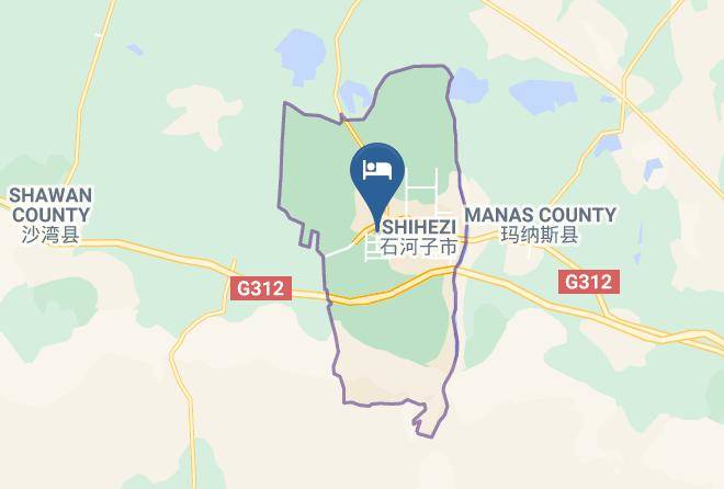Shihezi - Lvzhu Hotel Maps
