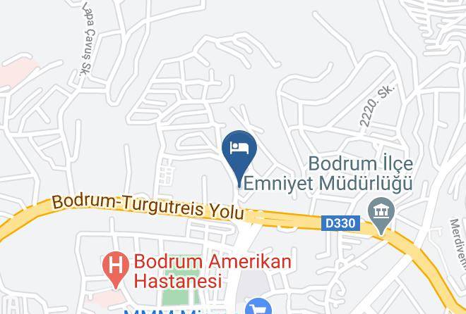 Bodrum - Lvzz Hotel Maps