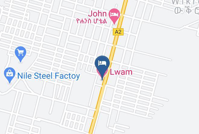 Hulet Awlalo - Lwam Hotel Maps