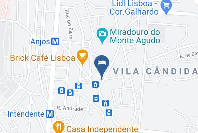 Lisbon - Lxroller Tram 28 Santo Antonio Maps