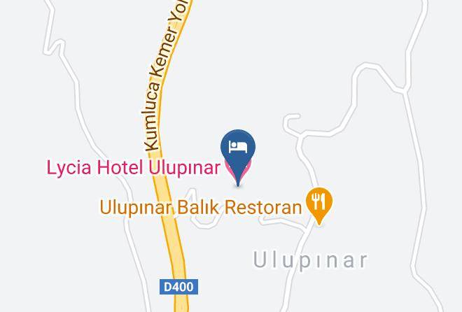Antalya - Lycia Hotel Ulupinar Maps