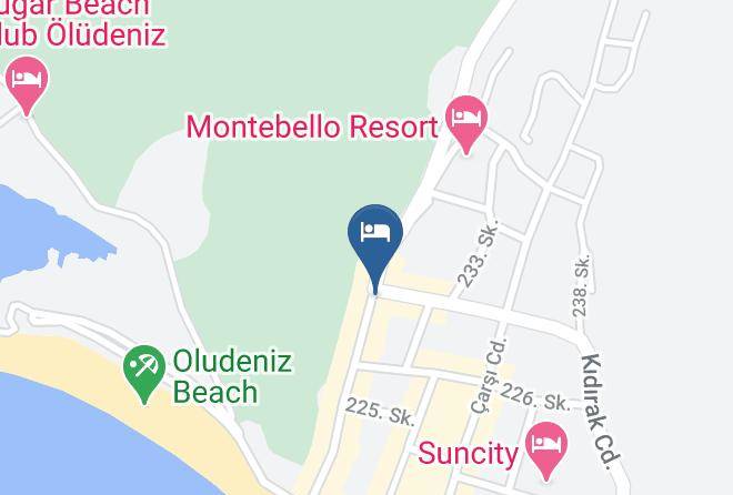 Fethiye - Lycian Hotel Maps