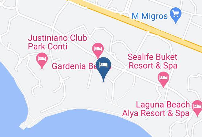 Manavgat - Lycus Beach Hotel Maps