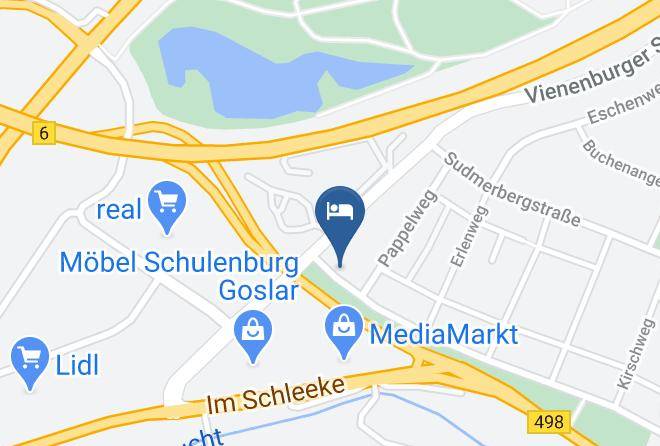 Goslar - Hotel Abspann Ehem Lydia Maps