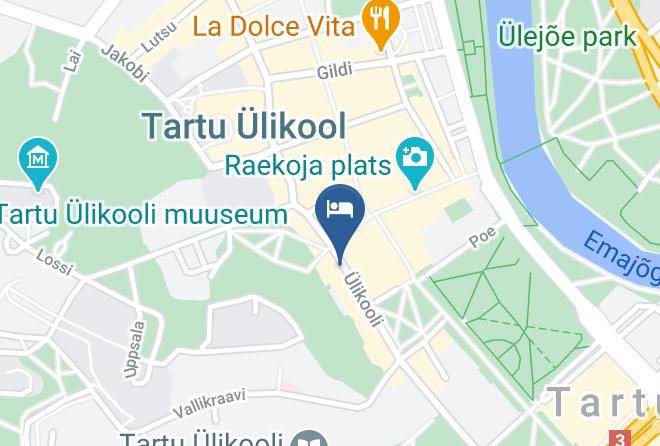 Tartu - Lydia Hotel 4 Superior Maps