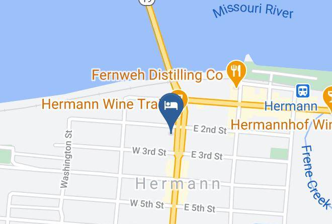 Lydia Johnson Inn Map