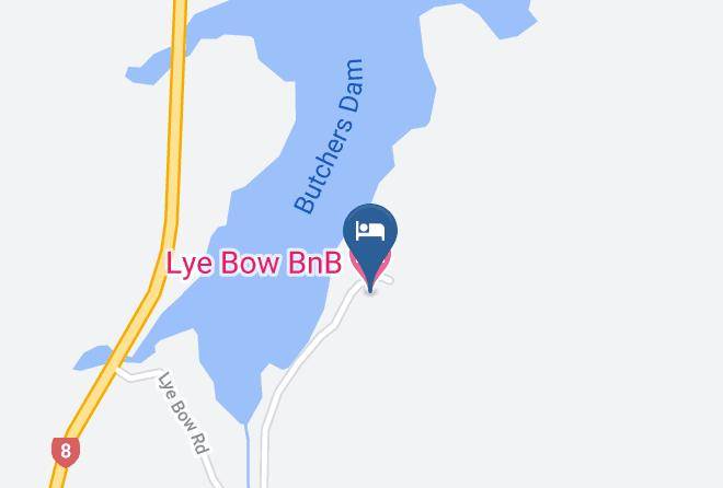 Central Otago - Lye Bow Bnb Maps