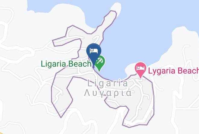 Iraklion - Lygaria Beach Maps