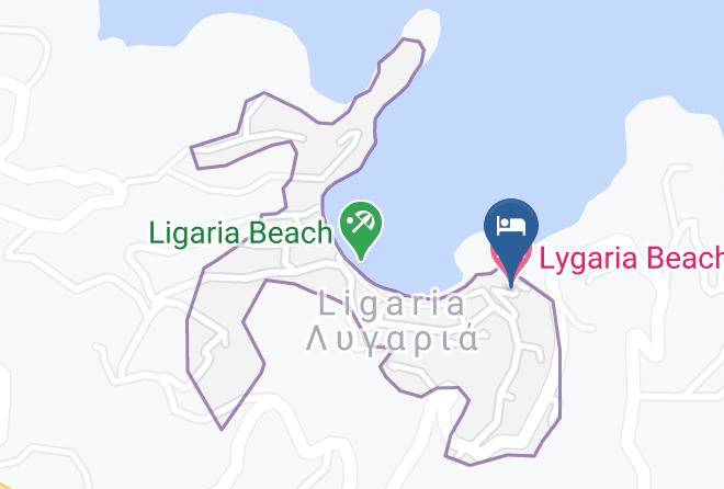 Iraklion - Lygaria Beach Hotel Maps