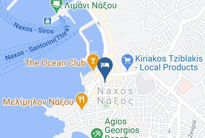 Naxos - Lygdamis Hotel Maps