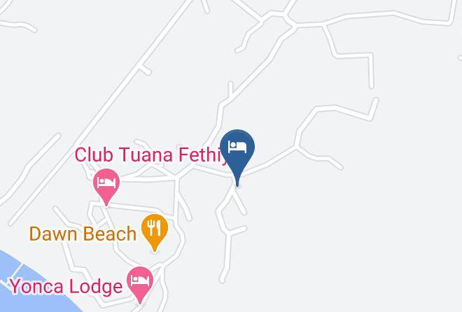 Mugla - Lykia Botanika Beach & Fun Club Maps