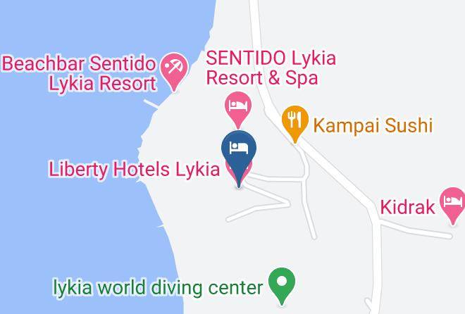 Mugla - Liberty Hotels Lykia Maps