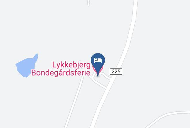 Lykkebjerg Bondegardsferie Map