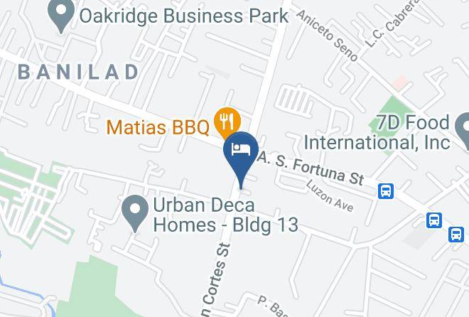 Cebu - Lylie Hotel Maps