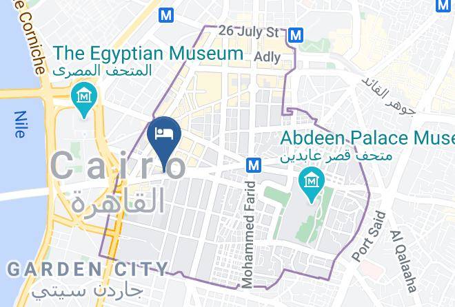 Cairo - Lyly Hotel Maps