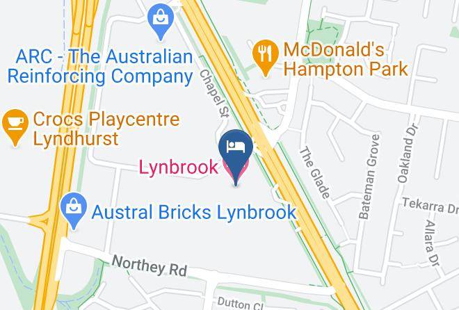 Lynbrook Hotel Map