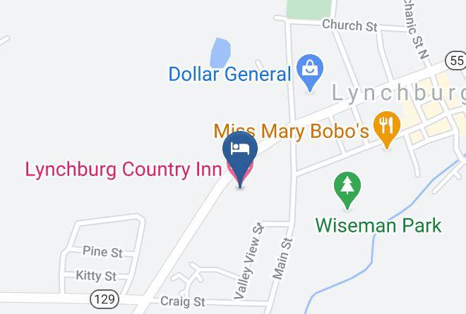 Moore - Lynchburg Country Inn Maps