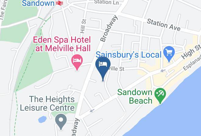 Isle Of Wight - Lyndhurst Hotel Maps
