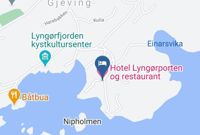 Tvedestrand - Lyngorporten Maps