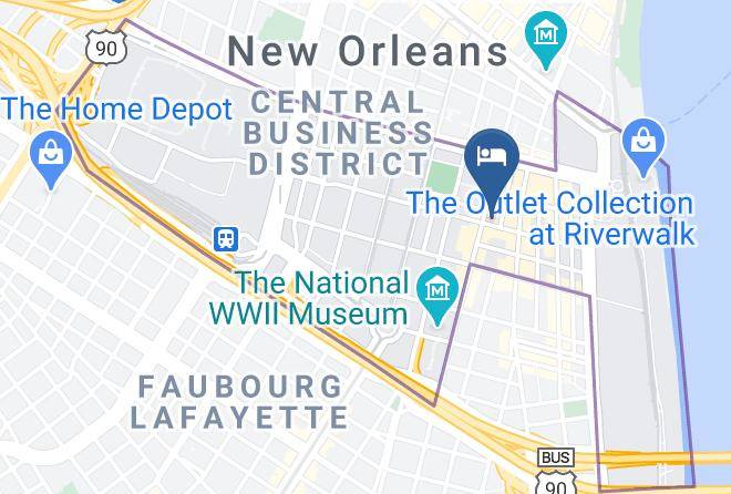 Orleans Par - Lyric At 451 Girod New Orleans French Quarter Maps