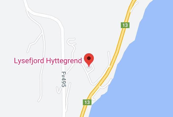 Strand - Lysefjord Hyttegrend Maps