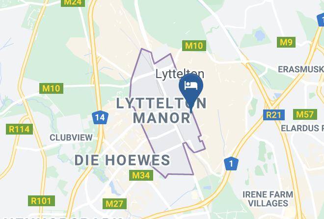 Lyttelton Eilandhuis Map