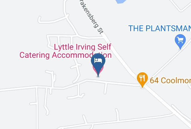 Mbombela - Lyttle Irving Self Catering Accommodation Maps